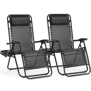 Zero Gravity Set of 2 Portable Recliner