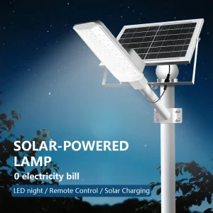 4000mAh/6000mAh outdoor solar street lamps