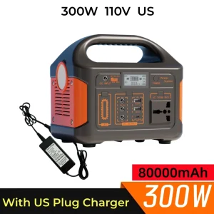 300W 500W Portable Solar Power Station Generator