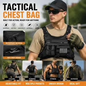 Outdoor Tactical Chest Bag Men's Vest