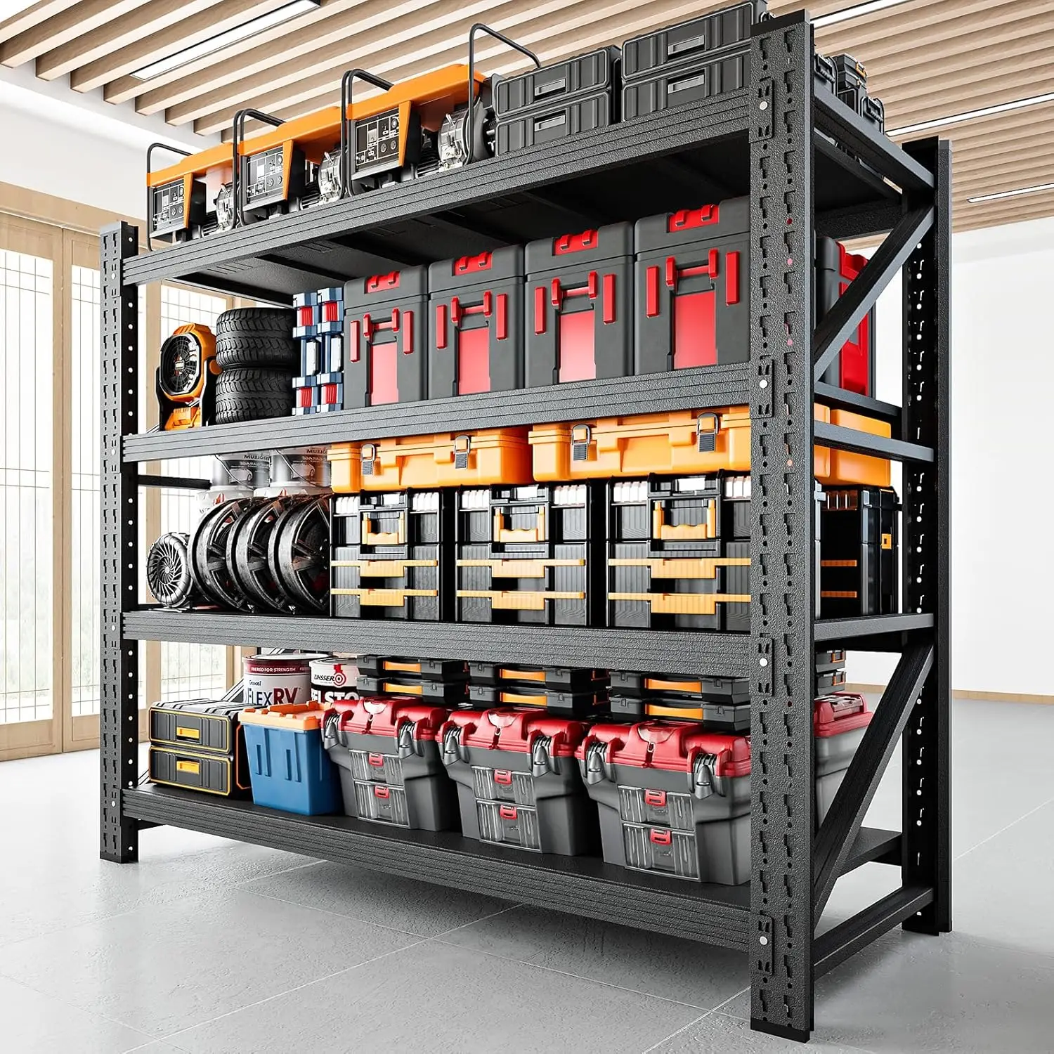 3000LBS Storage Shelves, 48" W - Image 1